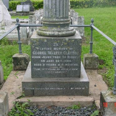 CLAYTON George Walter  -1894