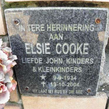 COOKE Elsie 1934-2004