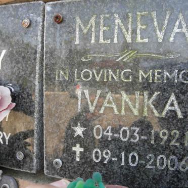 MENEVA Ivanka 1921-2006