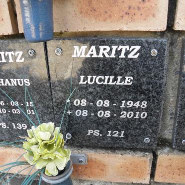 MARITZ Lucille 1948-2010