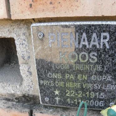 PIENAAR Koos 1915-2006