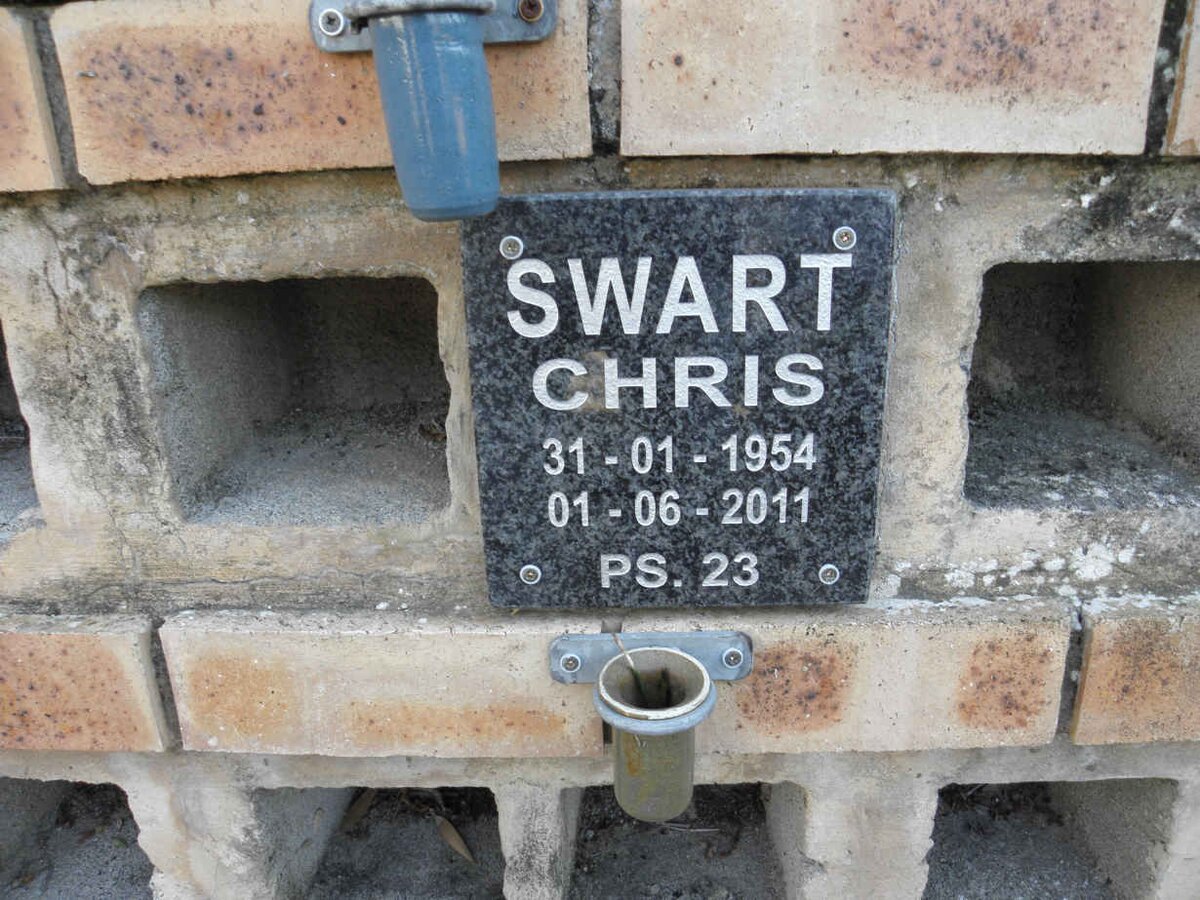 SWART Chris 1954-2011