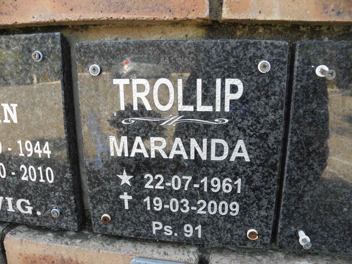 TROLLIP Maranda 1961-2009