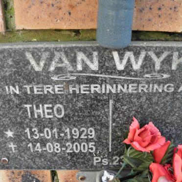 WYK Theo, van 1929-2005