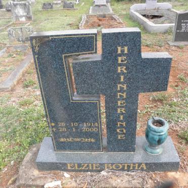 BOTHA Elzie 1914-2000