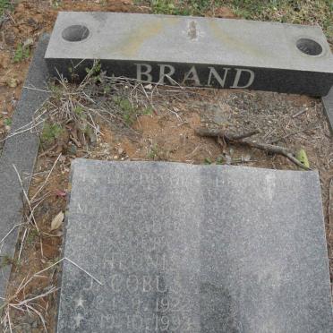 BRAND Theunis Jacobus 1922-1993