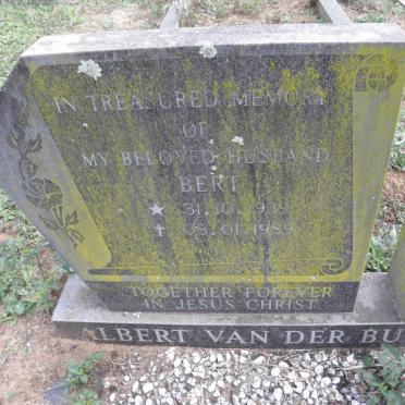 BURGH Albert, van der 1939-1989