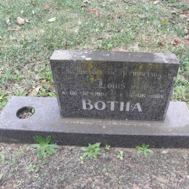 BOTHA Louis 1902-1986
