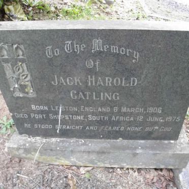 CATLING Jack Harold 1906-1975