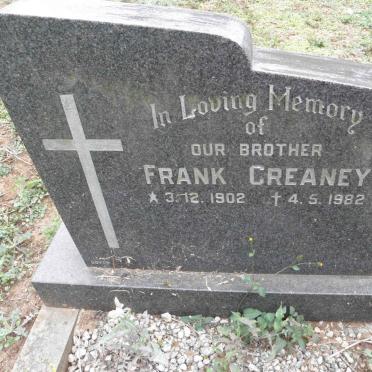 CREANEY Frank 1902-1982