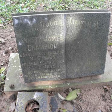 CHAMPION Kenneth James 1905-1975