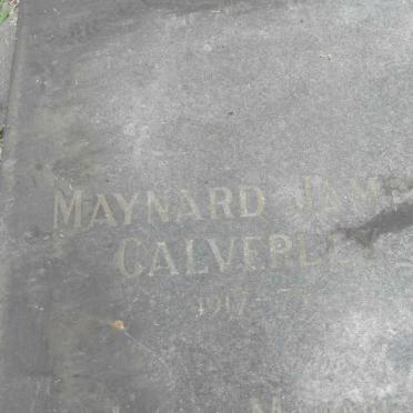 CALVERLEY Mynard James 1917-1975