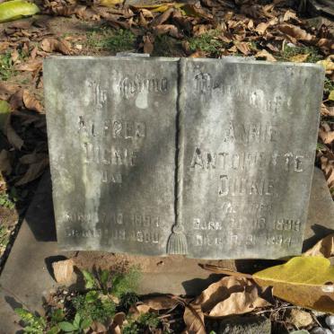 DICKIE Alfred 1894-1960 &amp; Annie Antoinette 1899-19?4