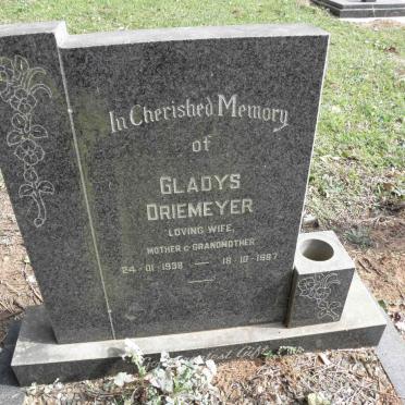 DREIMEYER Gladys 1938-1987