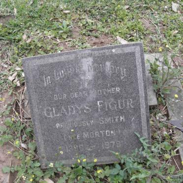 FIGUR Gladys, formerly SMITH, nee MORTON 1896-1978