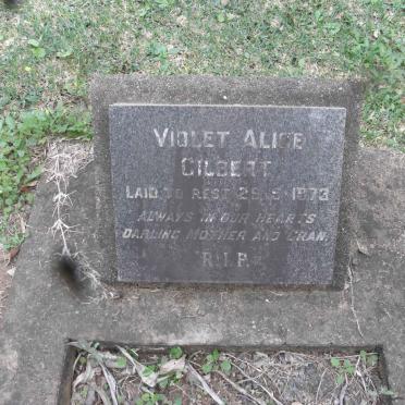 GILBERT Violet Alice -1973