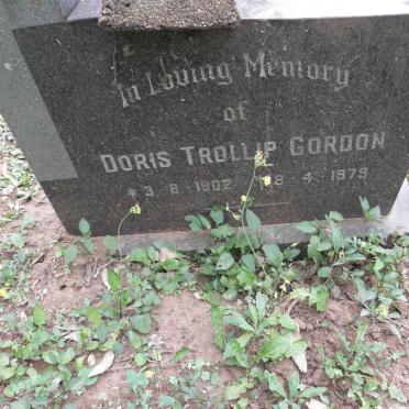 GORDON Doris Trollip 1902-1979