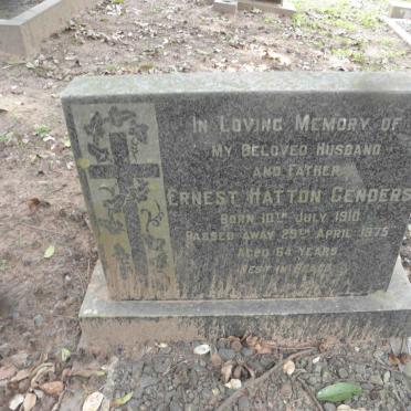 GENDERS Ernest Hatton 1910-1975