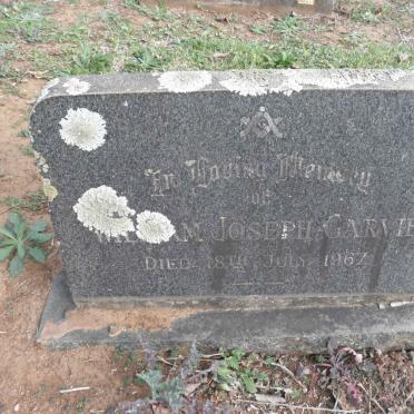 GARVIE William Joseph -1967