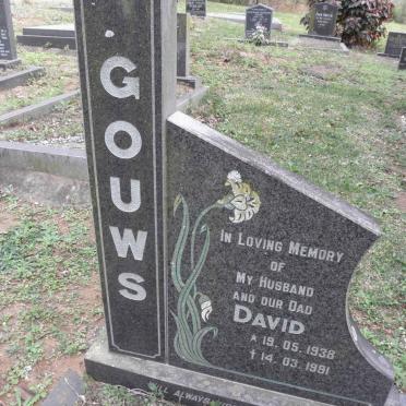 GOUWS David 1938-1991