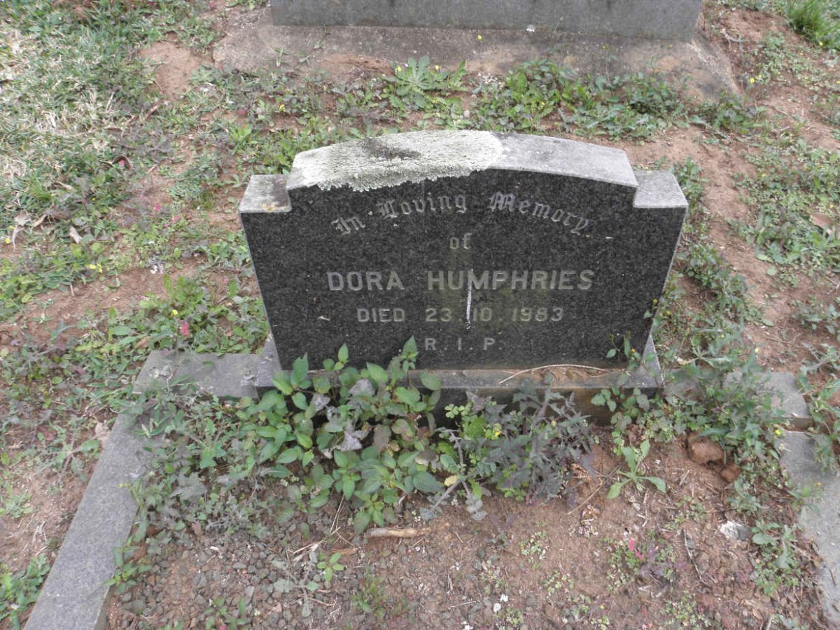 HUMPHRIES Dora -1983