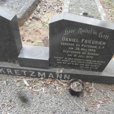 KRETZMANN Daniel Friedrich 1909-1978