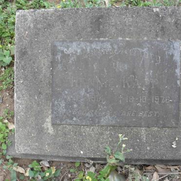 KAPP Hennie 1914-1976