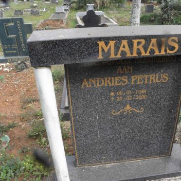 MARAIS Andries Petrus 1948-2000