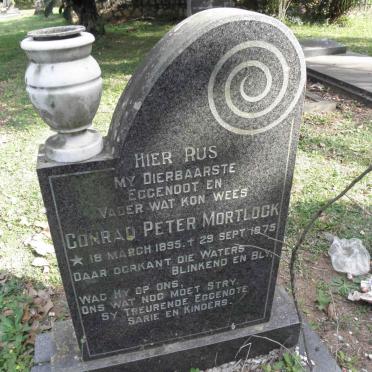 MORTLOCK Conrad Peter 1895-1975