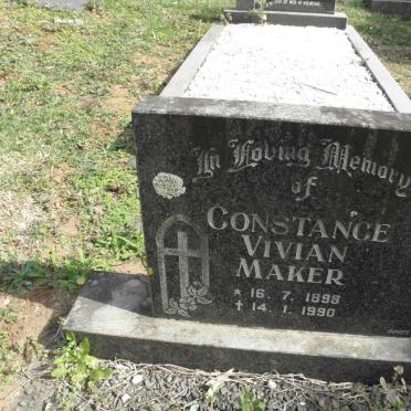 MAKER Constance Vivian 1898-1990