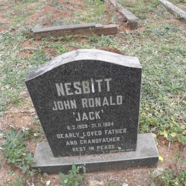 NESBITT John Ronald 1909-1984