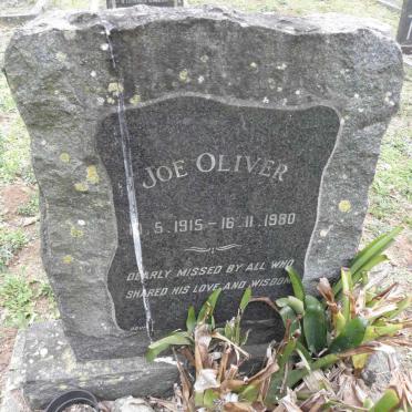 OLIVIER Joe 1915-1980