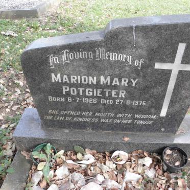 POTGIETER Marion Mary 1926-1976