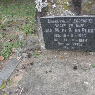 PLOOY Jan M. De B., du 1925-1994