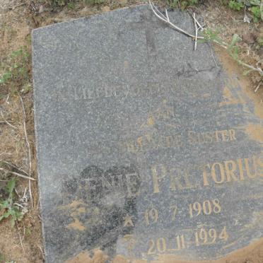 PRETORIUS Tienie 1908-1994