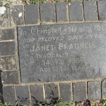 PRAGNELL Janet -195?