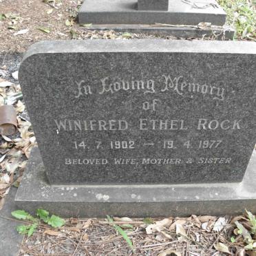 ROCK Winifred Ethel 1902-1977