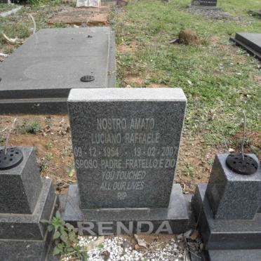 RENDA Michelangelo 1919-1989 &amp; Francesca 1921-2003 :: RENDA Luciano Raffaele 1954-2007