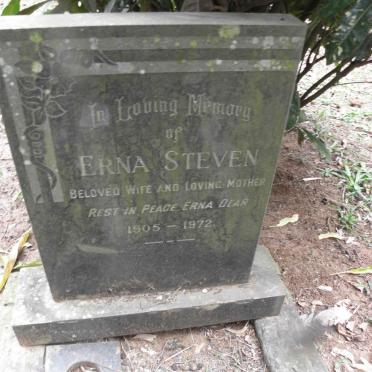 STEVEN Erna 1905-1972