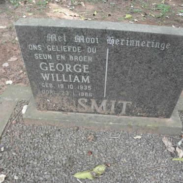 SMIT George William 1935-1986