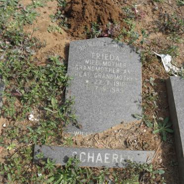 SCHAERER Frieda 1910-1989