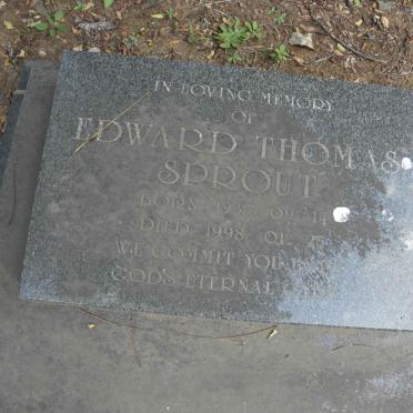 SPROUT Edward Thomas 1935-1998