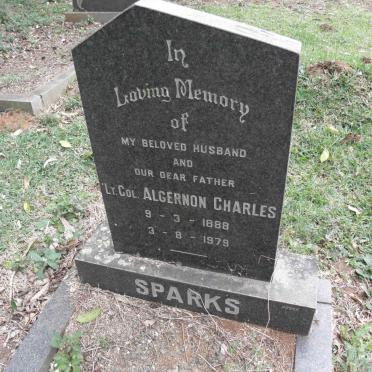 SPARKS Algernon Charles 1888-1979