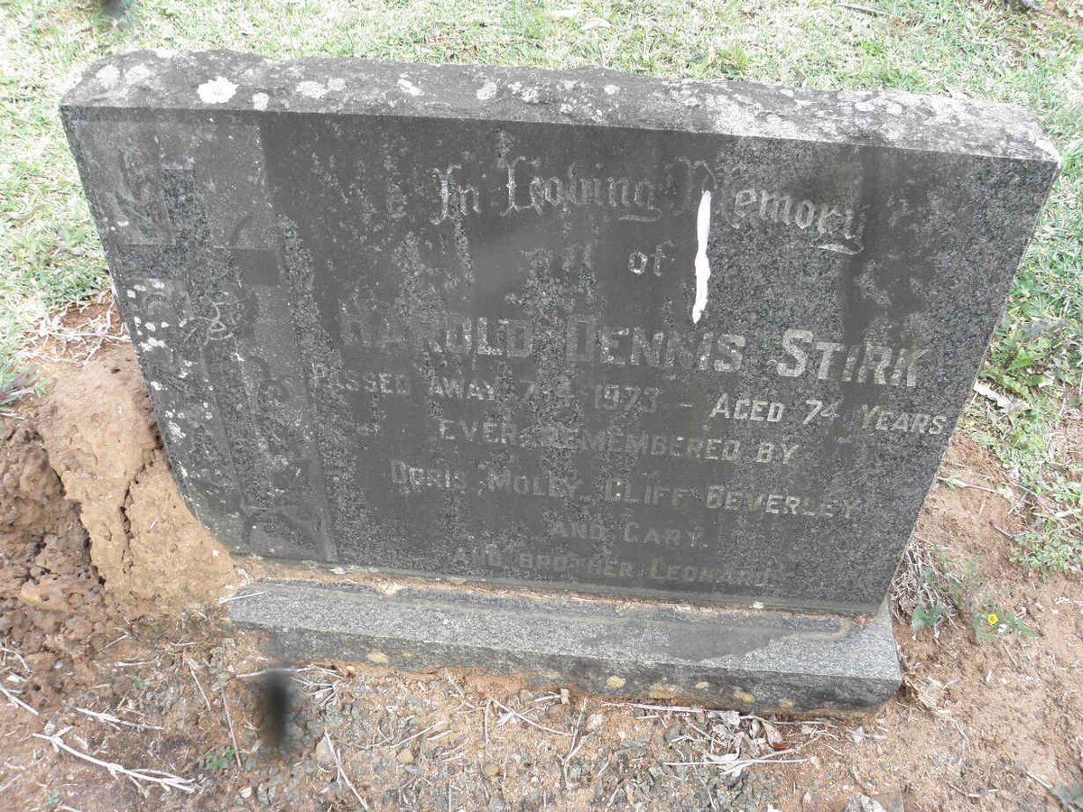 STIRK Harold Dennis -1973