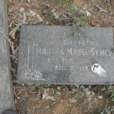 SYMES Martha Mabel -1983