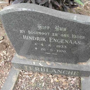 TERBLANCHE Hindrik Engenaas 1933-1970