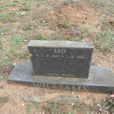 WILLIAMS Leo 1915-1986