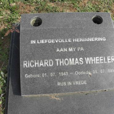 WHEELER Richard Thomas 1943-1991