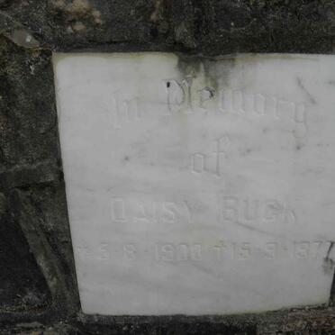 BUCK Daisy 1900-1977