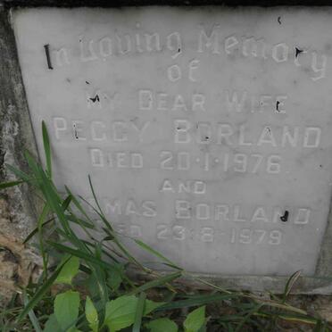 BORLAND Thomas -1979 &amp; Peggy -1976